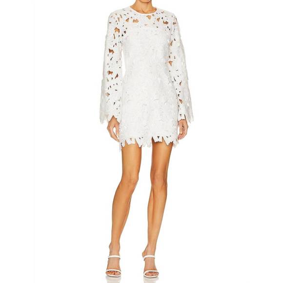 ROCOCO SAND Dresses & Skirts - NEW ROCOCO SAND celia short dress in pearl white